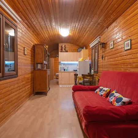 Kemping Train In The Forest Aridaía